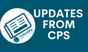  CPS logo on CPS blue background with the words Updates from CPS in white