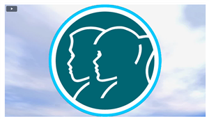 CPS logo on blue sky background with a small play button in the upper right