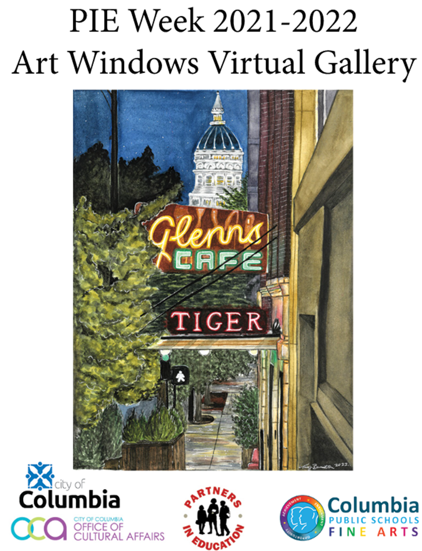 Cover for PIE Week 2021-2022 Art Windows Virtual Gallery