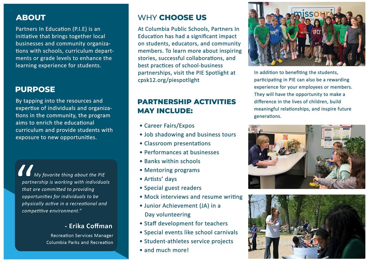 Partners in Education Involvement